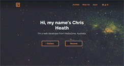 Desktop Screenshot of chrismheath.com