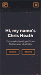 Mobile Screenshot of chrismheath.com